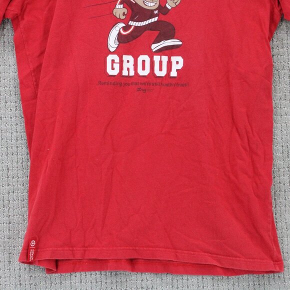 Vintage LRG Lifted Research Group Shirt Mens XL Red Short Sleeve Premium Fit - Picture 4 of 9